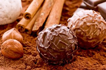 Schokoladen Trüffel