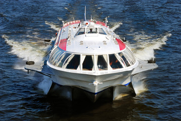 Passenger Hydrofoil ship