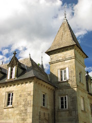 Château de Vassivière, en Limousin