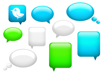 speech bubbles