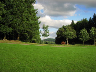 Naklejka premium Vassivière en Limousin