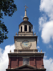 Obraz premium Independence Hall Clock Tower