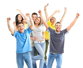 Fototapeta premium Happy people