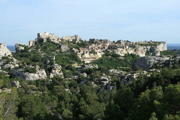 Obraz premium Village des Baux-de-Provence