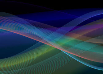 modern abstract wave background