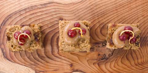 Three Sticky Toffee Cakes