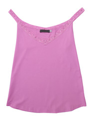 pink  shirt blouse t-shirt vest