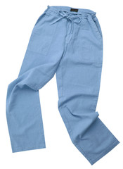 blue trousers pants