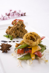 Squid and Vegetables