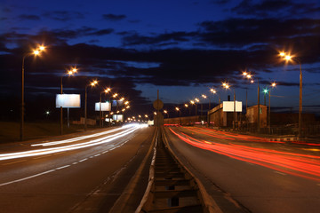 Night highway
