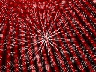 red pattern background