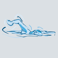 schwimmen © GiZGRAPHICS