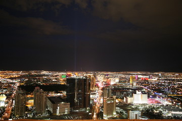 Fototapeta na wymiar Noc w Las Vegas
