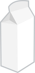 white milk box