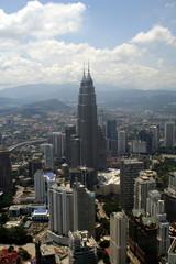 Fototapeta premium Kuala lumpur skyline
