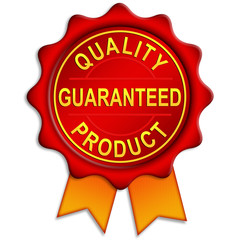 Fototapeta na wymiar Quality guarantee