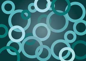color background with circles