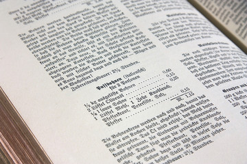 Altes kochbuch