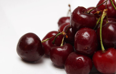 grupo de cerezas