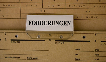 forderungen