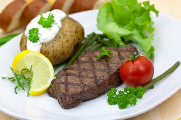 Rumpsteak(Roastbeef) - gegrillt