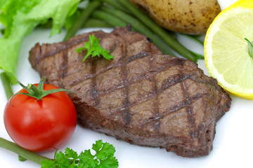 Rumpsteak(Roastbeef) - gegrillt