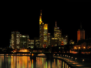 Fototapeta na wymiar Frankfurt City