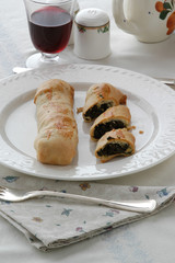 Rotoli di spinaci - Contorni del veneto