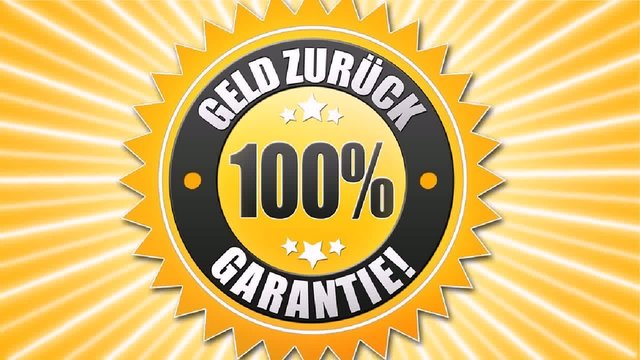 Geld zur&uuml;ck Garantie