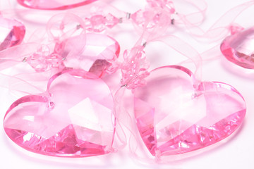 Pink Valentine's Hearts