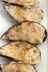 Cozze gratinate - Antipasti di pesce - Emilia Romagna
