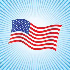 Fototapeta premium american flag