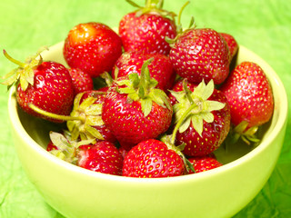 fresh tasty strawberry