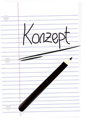 konzept illustration