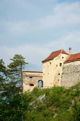 Fototapeta na wymiar średniowieczna twierdza Rasnov, Rumunia