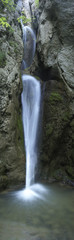 Wasserfall vonBalmfluh. Balm, Solothurn, Schweiz