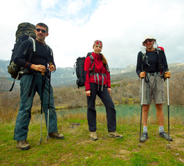 People in hike