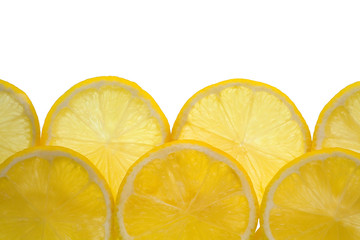 Tiled lemons background