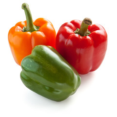 Three sweet peppers