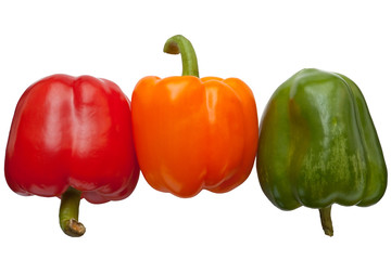 Three sweet peppers