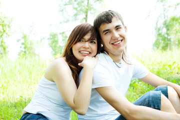 Fototapeta premium young couple