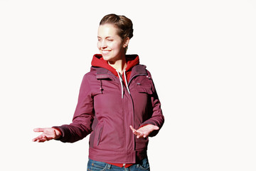 Isolated Young Woman