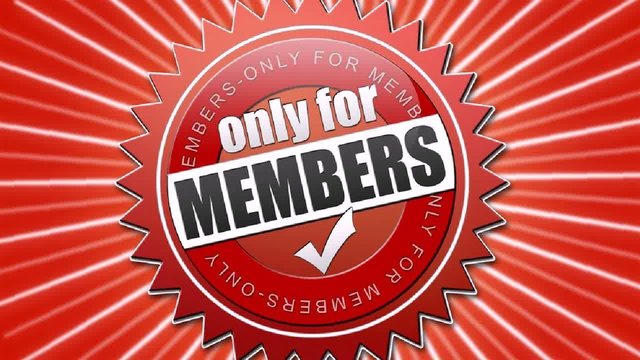 only for members