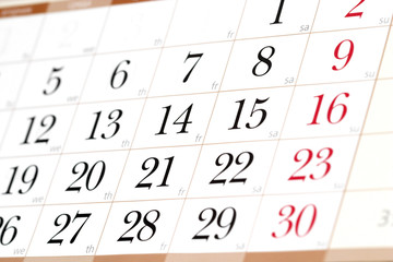 calendar