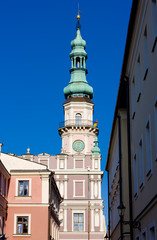 Obraz premium Town Hall, Zamosc, Poland