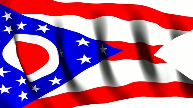 Ohio (US) Flag
