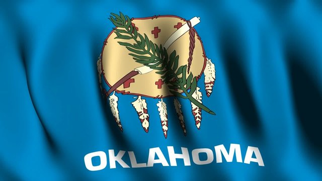 Oklahoma (US) Flag