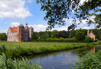 Croy castle in netherlands