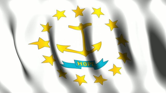 Rhode Island (US) Flag