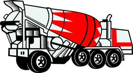 cement mixer truck © Scott Kelly